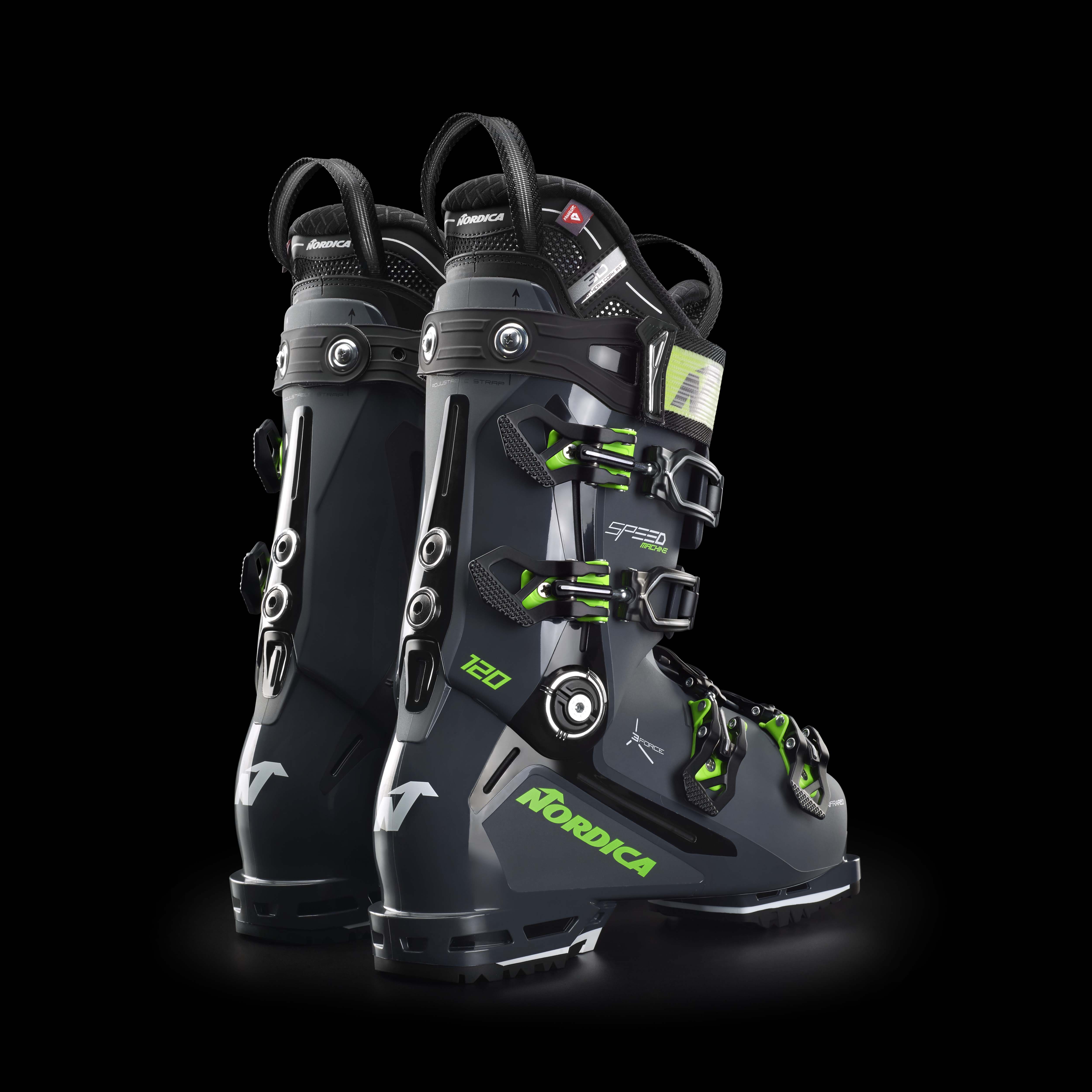 Nordica Speedmachine 100 Men's Ski Boots Ski Boots Ski Boots 4-Schnallen New 