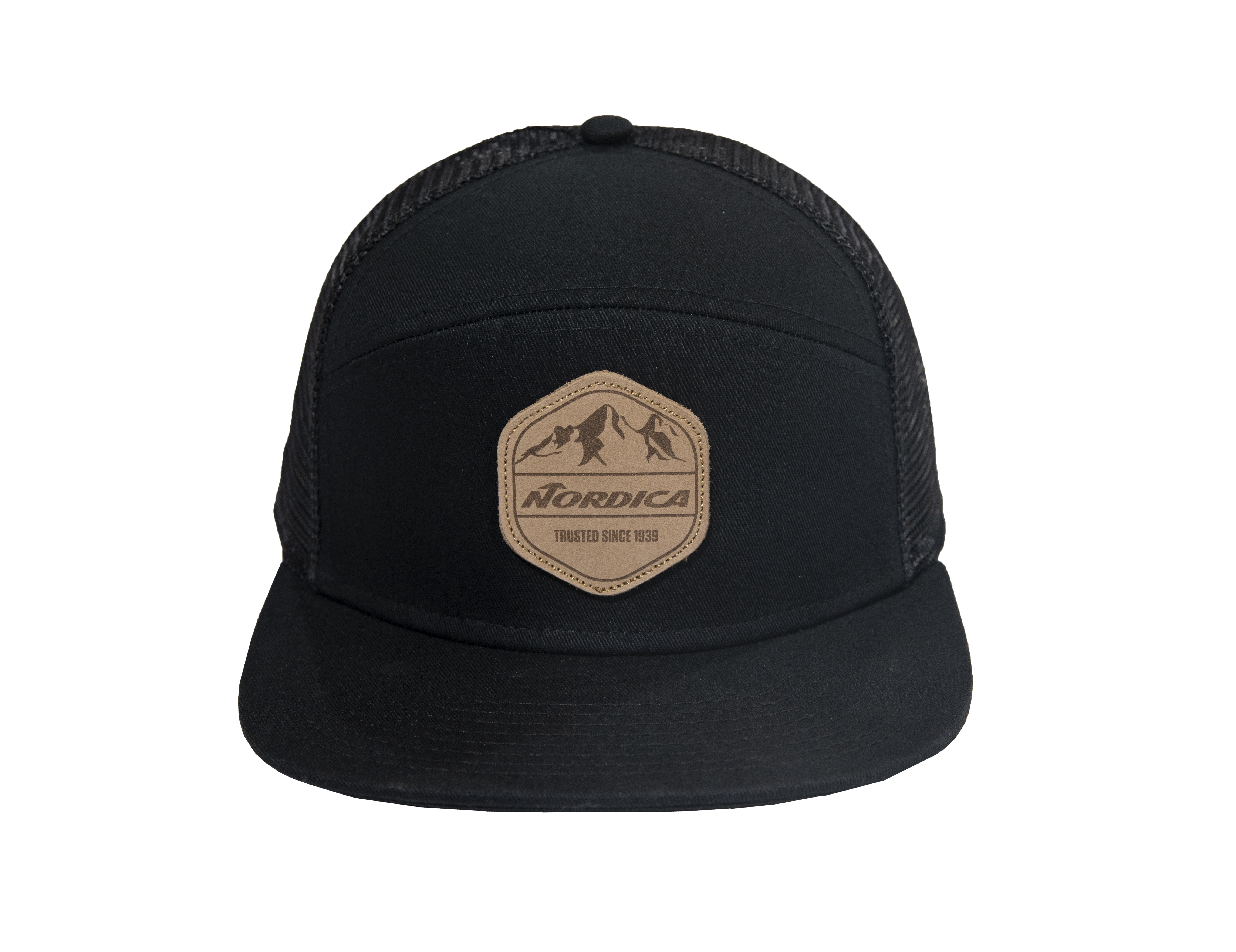 NORDICA LEATHER PATCH TRUCKER HAT