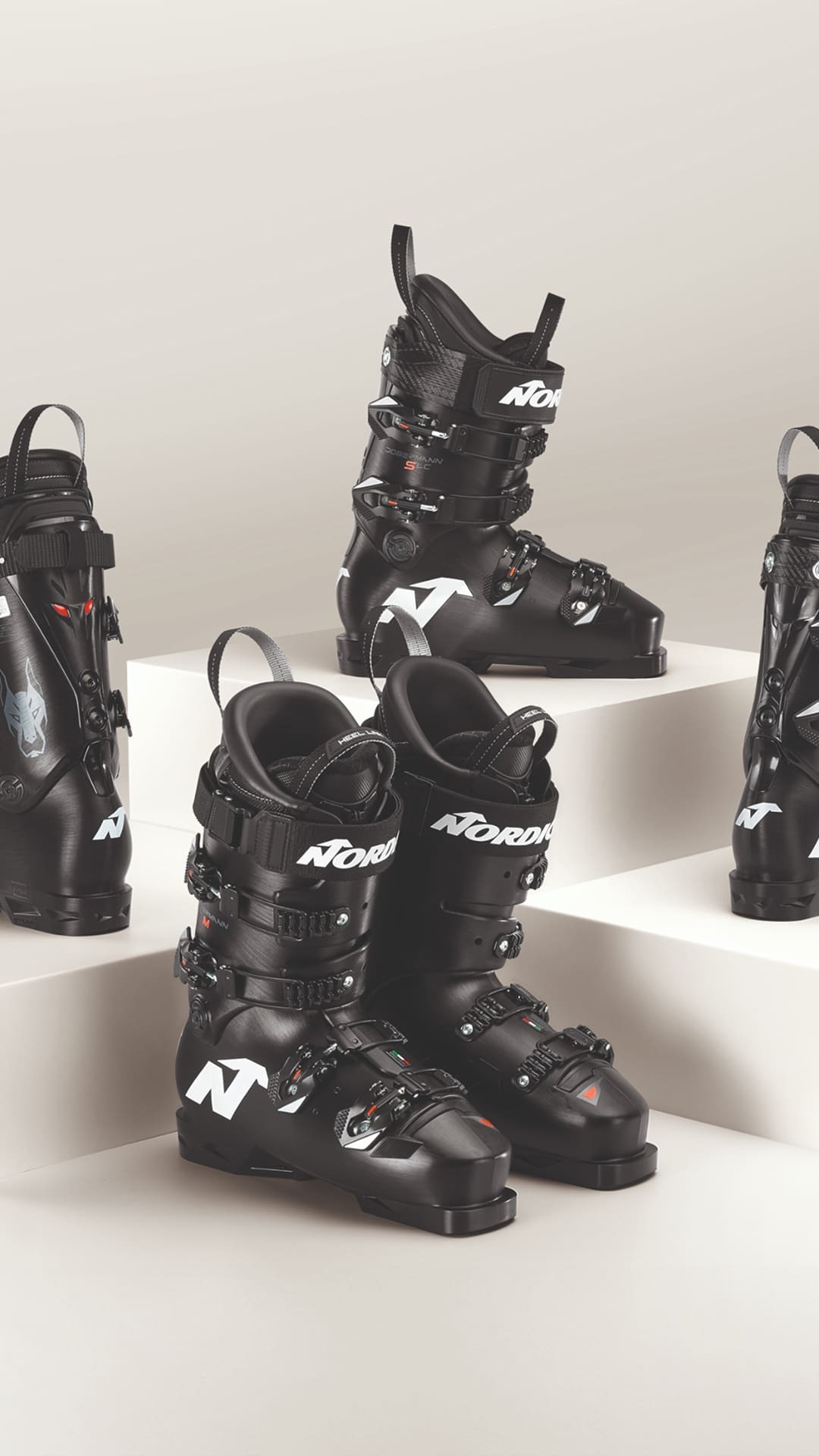 スキー Nordica Dobermann M LC 2025 Nordica Dobermann 5 Medium LC Ski Boot – Race Place